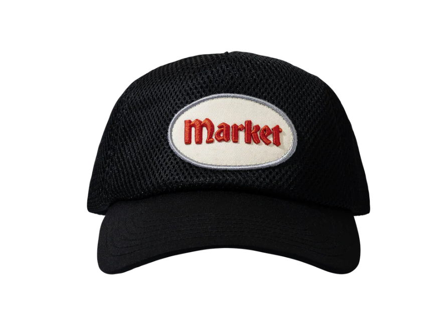 Market Trucker Hat - Black