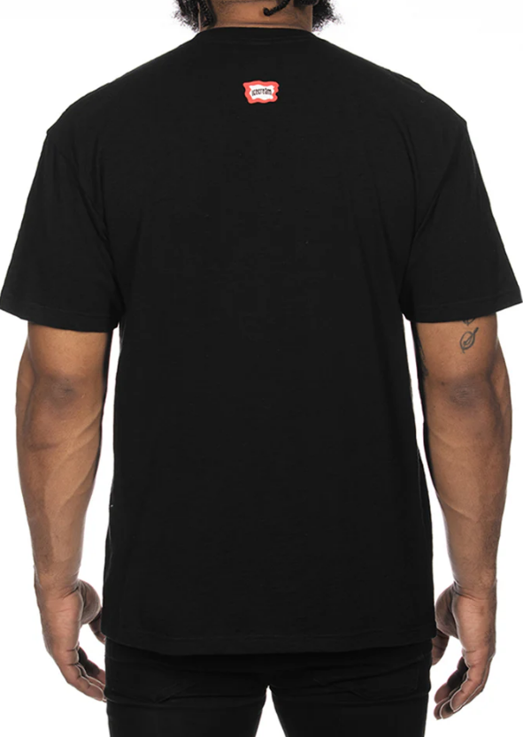 Ice Cream Dog Wood Knit Tee T-Shirt - Graphic Print