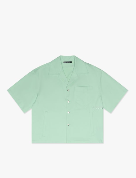 Silnt Chptrs Meantime Shirt - Back Print Green
