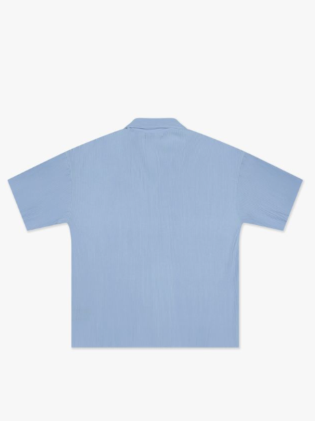 Silnt Chptrs Brandello Textured Shirt - Relaxed Fit Grey