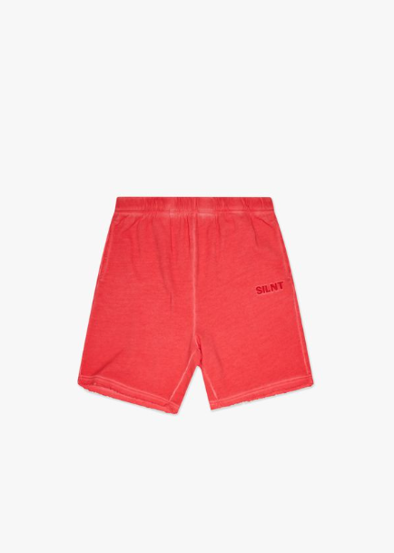Silnt Chptrs Logo Shorts - Relaxed Fit Navy