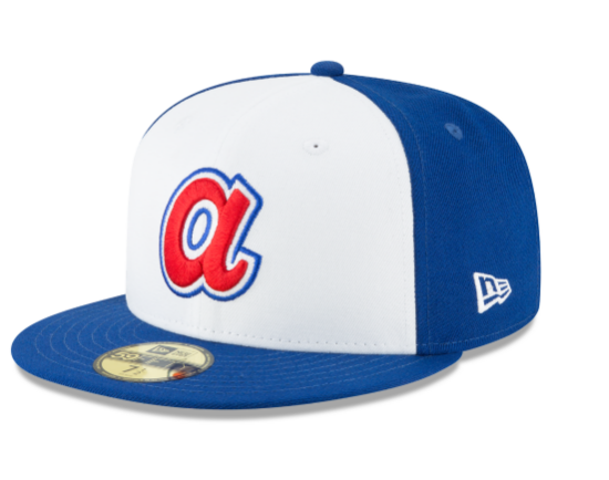 New Era Braves Youth Hat - Wool