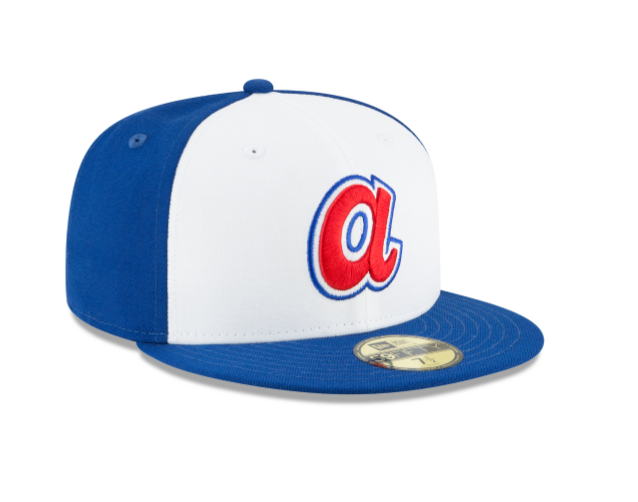 New Era Braves Youth Hat - Wool