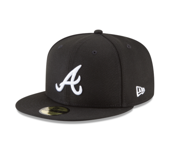 New Era Braves Youth Hat - Embroidered