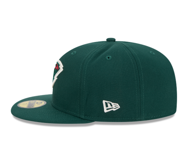 Minnesota Wild NHL New Era Men's Forest Green 59Fifty Core Fitted Hat