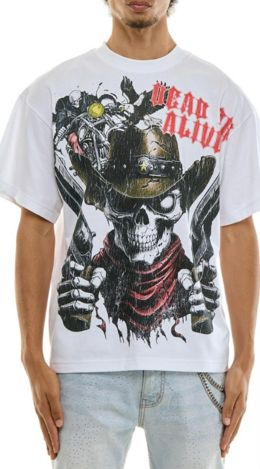 KDNK Dead Or Alive Graphic T-Shirt