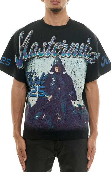 KDNK Mastermind T-Shirt – Black Graphic Oversized Tee