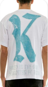 KDNK Utopia T-Shirt – White Graphic Tee