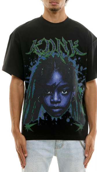 KDNK Tour Graphic T-Shirt – Black