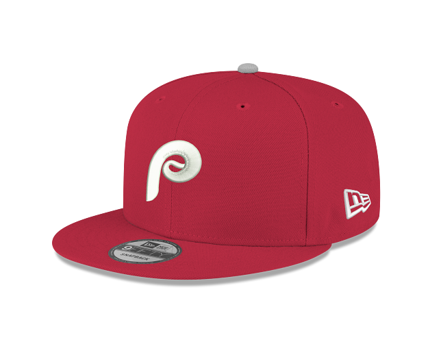 New Era 9FIFTY Philadelphia Phillies Cardinal Snapback Cap