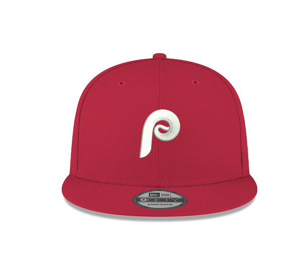New Era 9FIFTY Philadelphia Phillies Cardinal Snapback Cap
