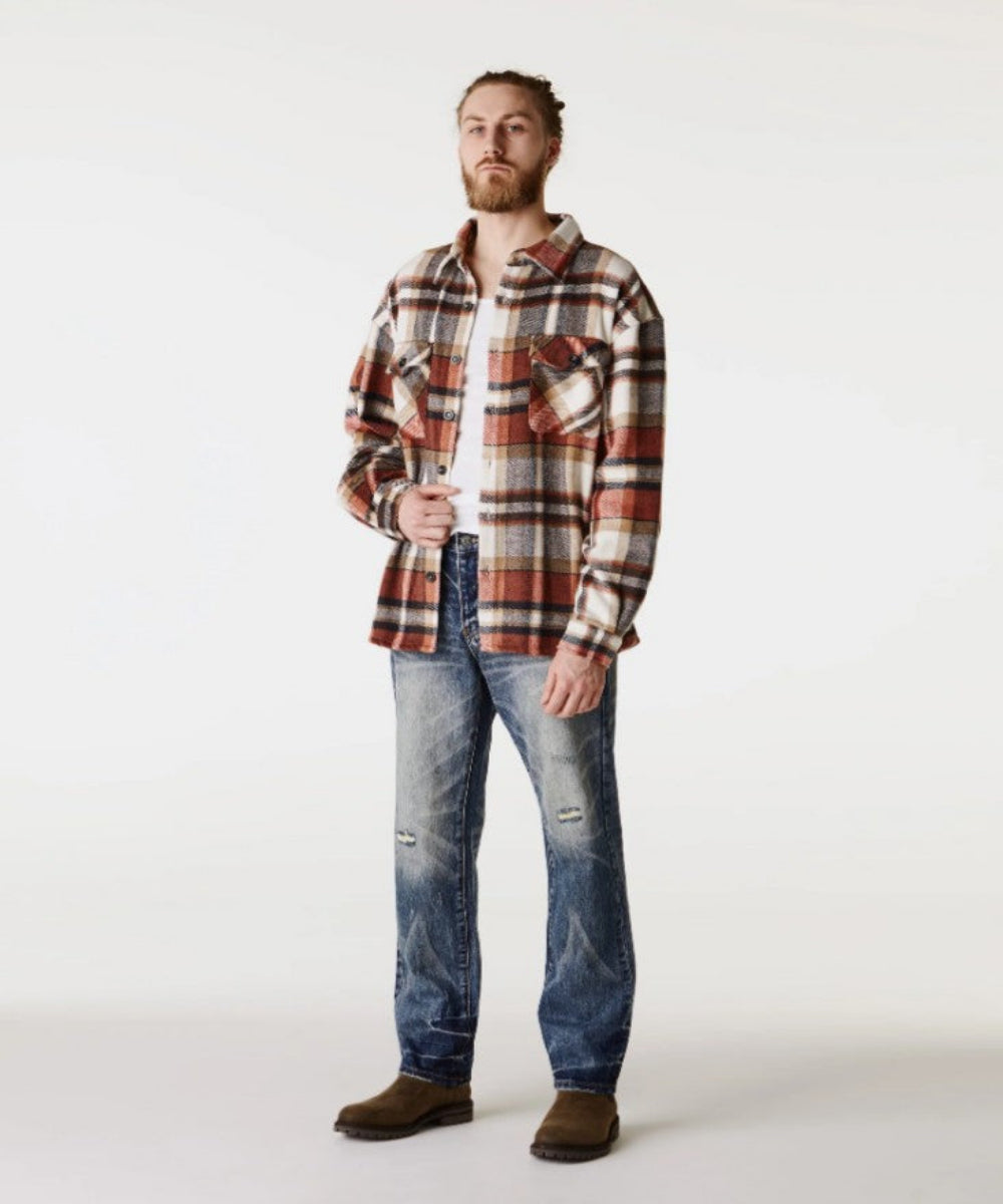 "LAB" STRAIGHT DENIM DARK VINTAGE