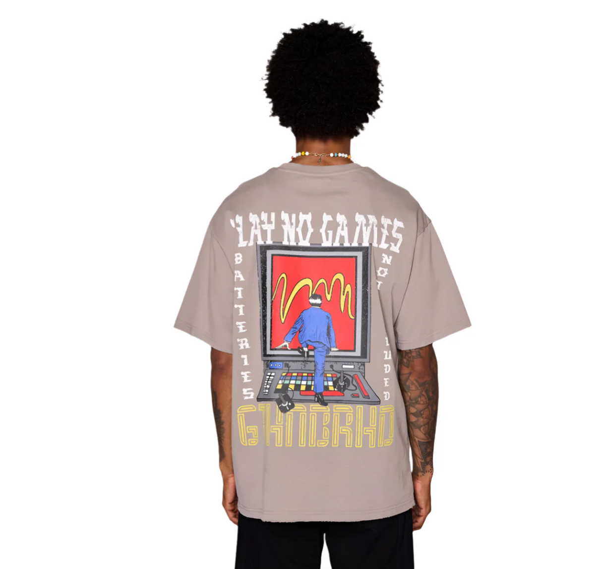 NO BATTERIES T-SHIRT
