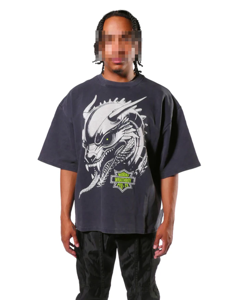 Wrathboy "Wb05-090" T-Shirt - Black
