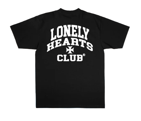 Lonely Hearts Club "The Fear Of Being Average" T-Shirt - Black