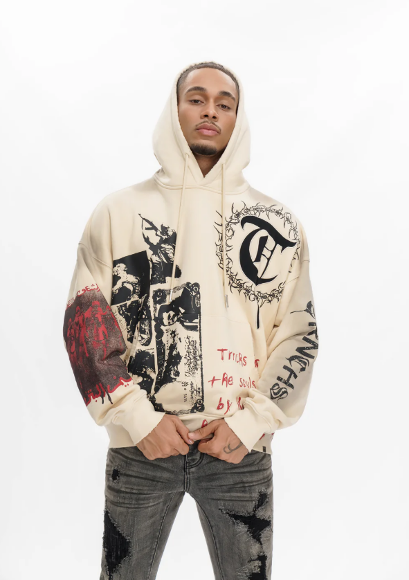 Trnchs "Tc-025-09" Hoodie - Beige