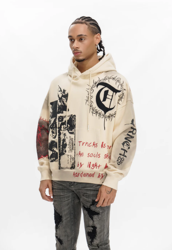 Trnchs "Tc-025-09" Hoodie - Beige