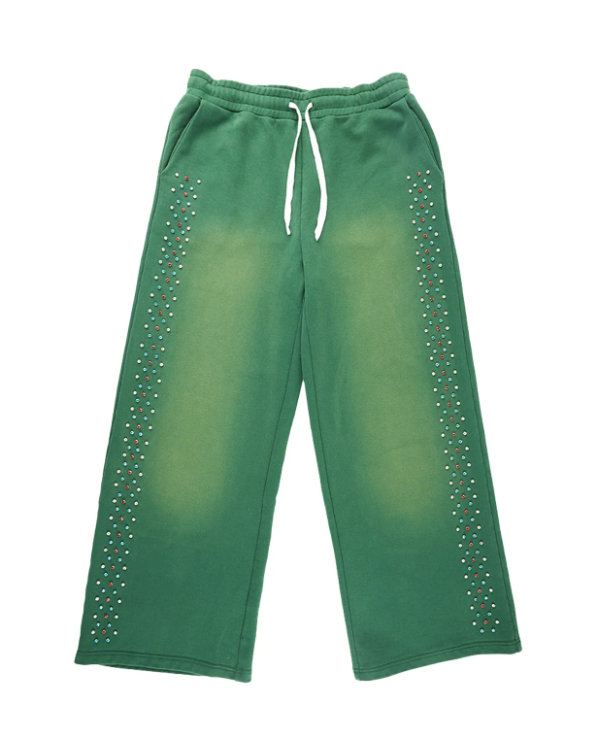 Azva Embroidered Sweatpants