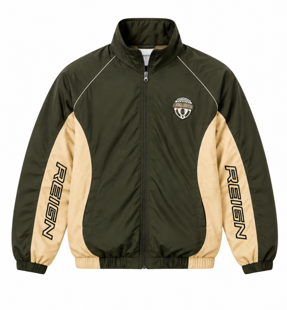 SACRE REIGN Reign Multi Panel Nylon Jacket
