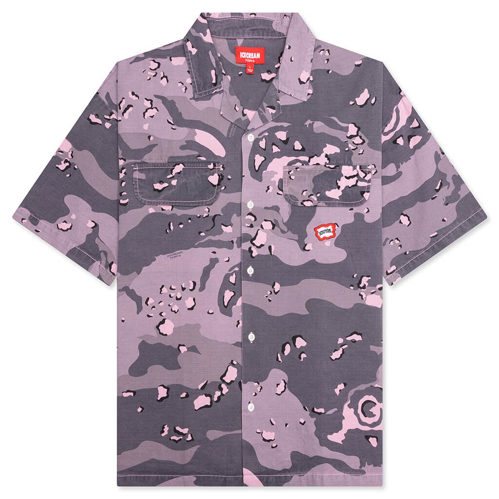 Ice Cream Sugar Men's Camouflage Shirt