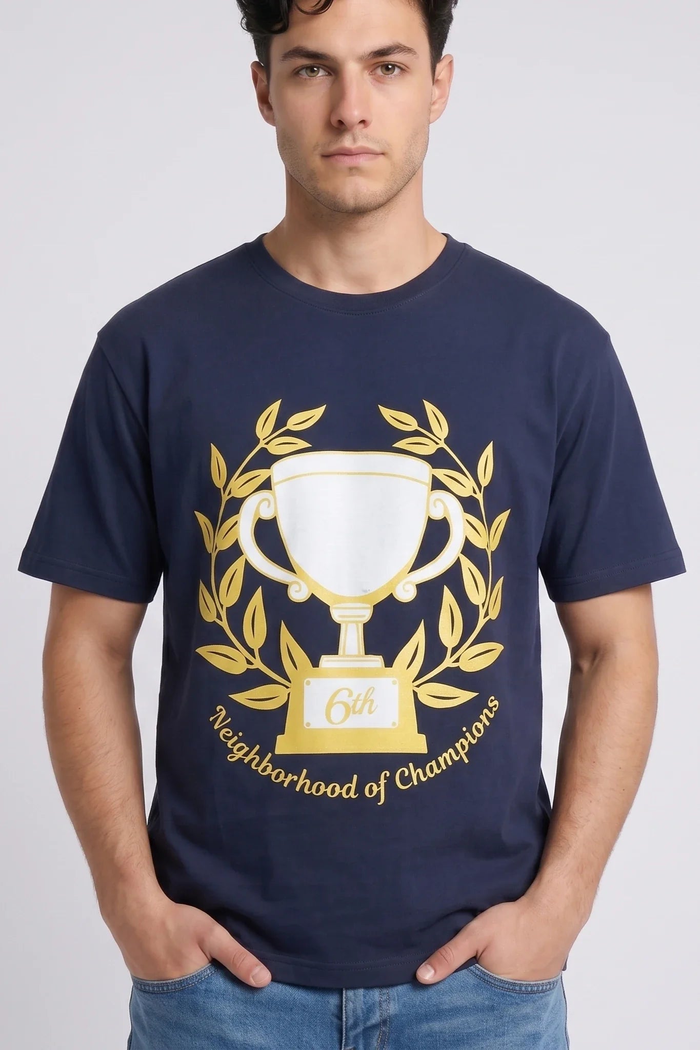 6Th Nbrhd Trophy Men's T-Shirt