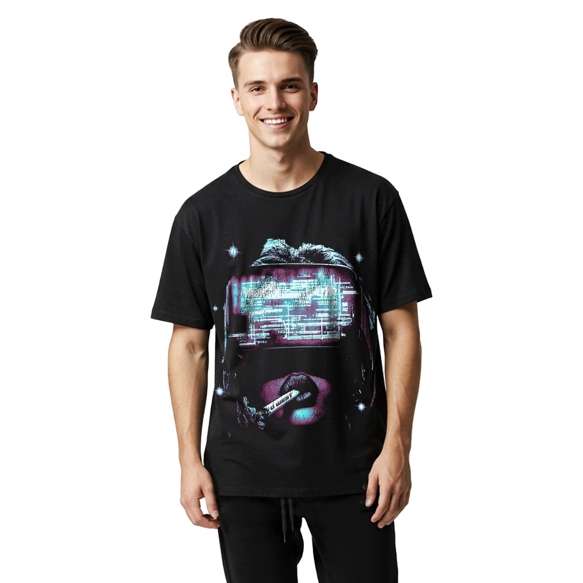 G-West "Vision Of Tomorrow" T-Shirt - Black