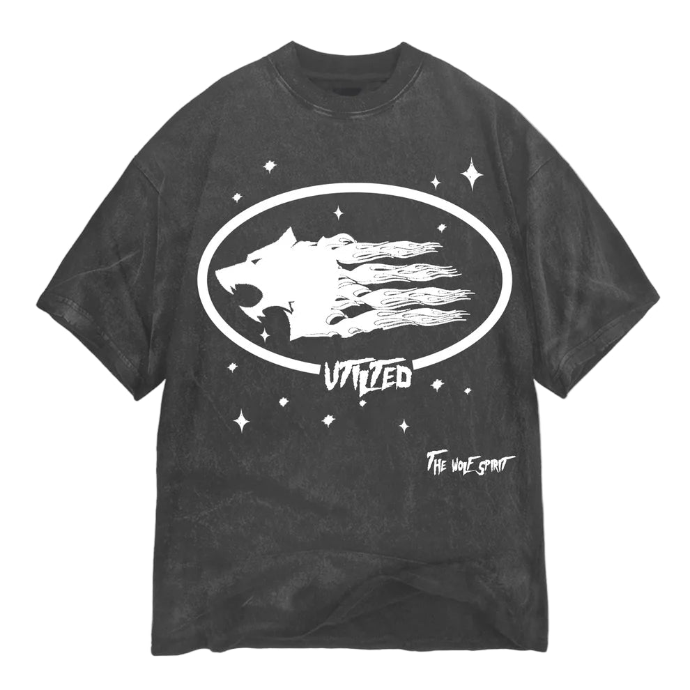 Vtilited "Td-09" T-Shirt - Washed Black