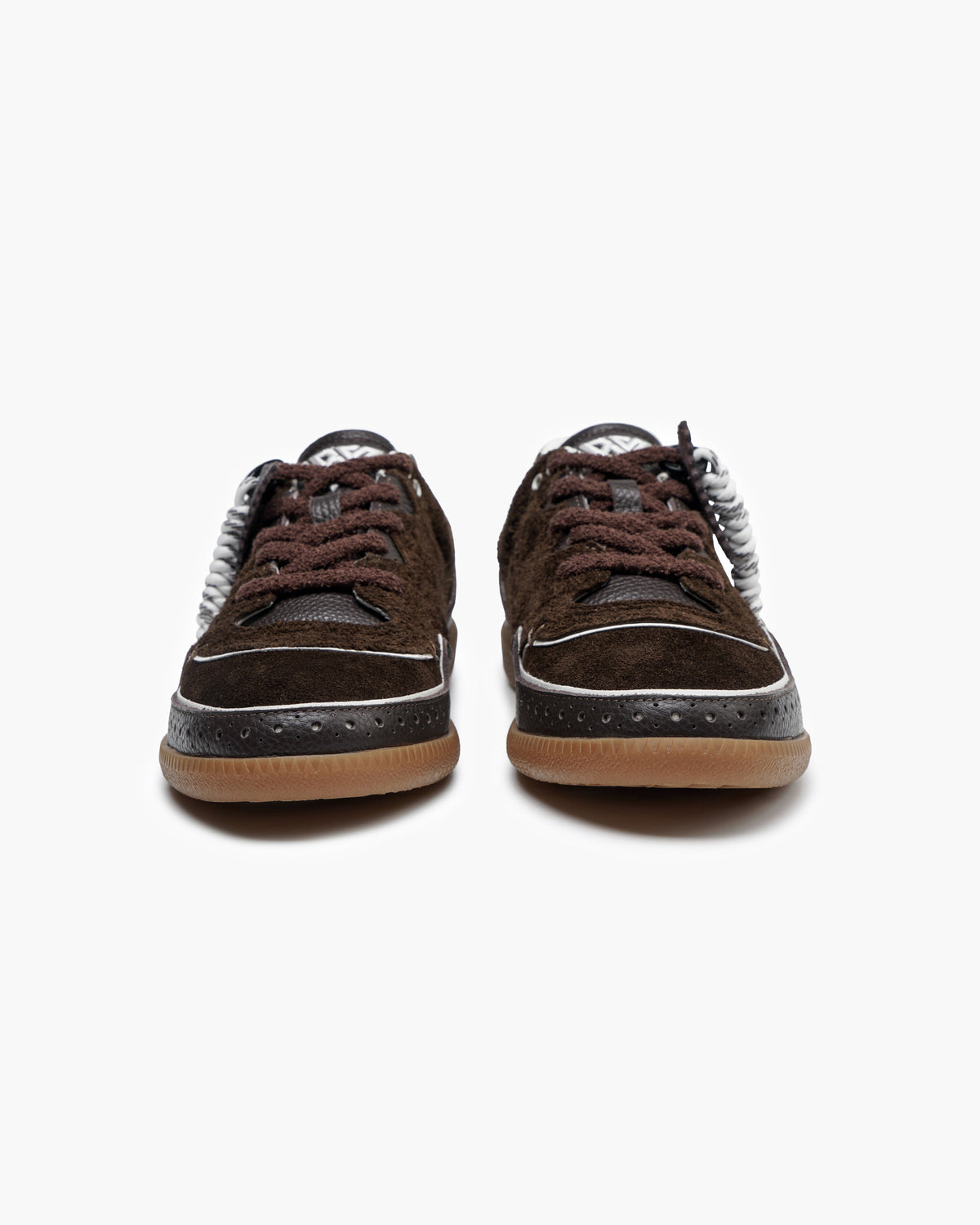 Valabasas Braided Sneakers - Perforated Earth/Creme