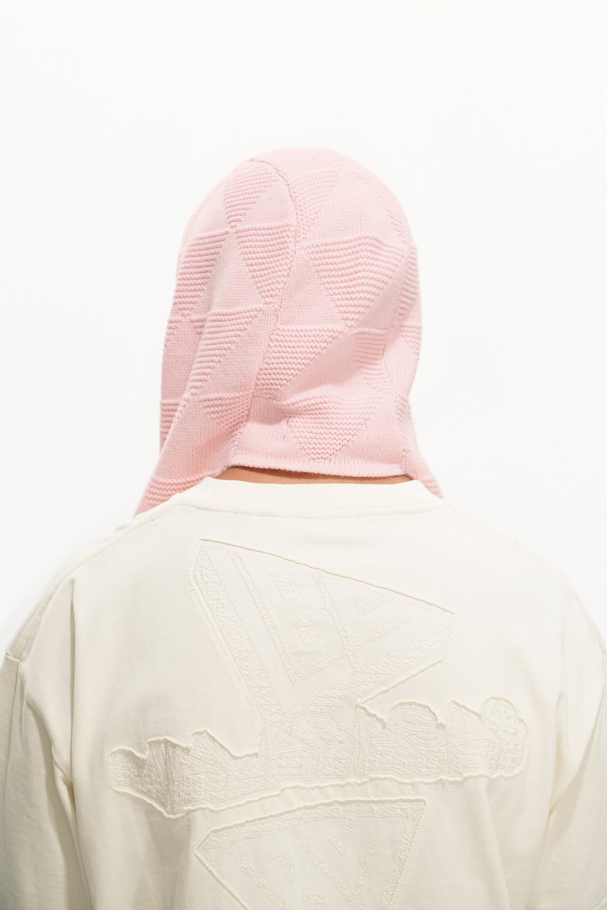 Valabasas Graphic Scarf - Knitted Pink