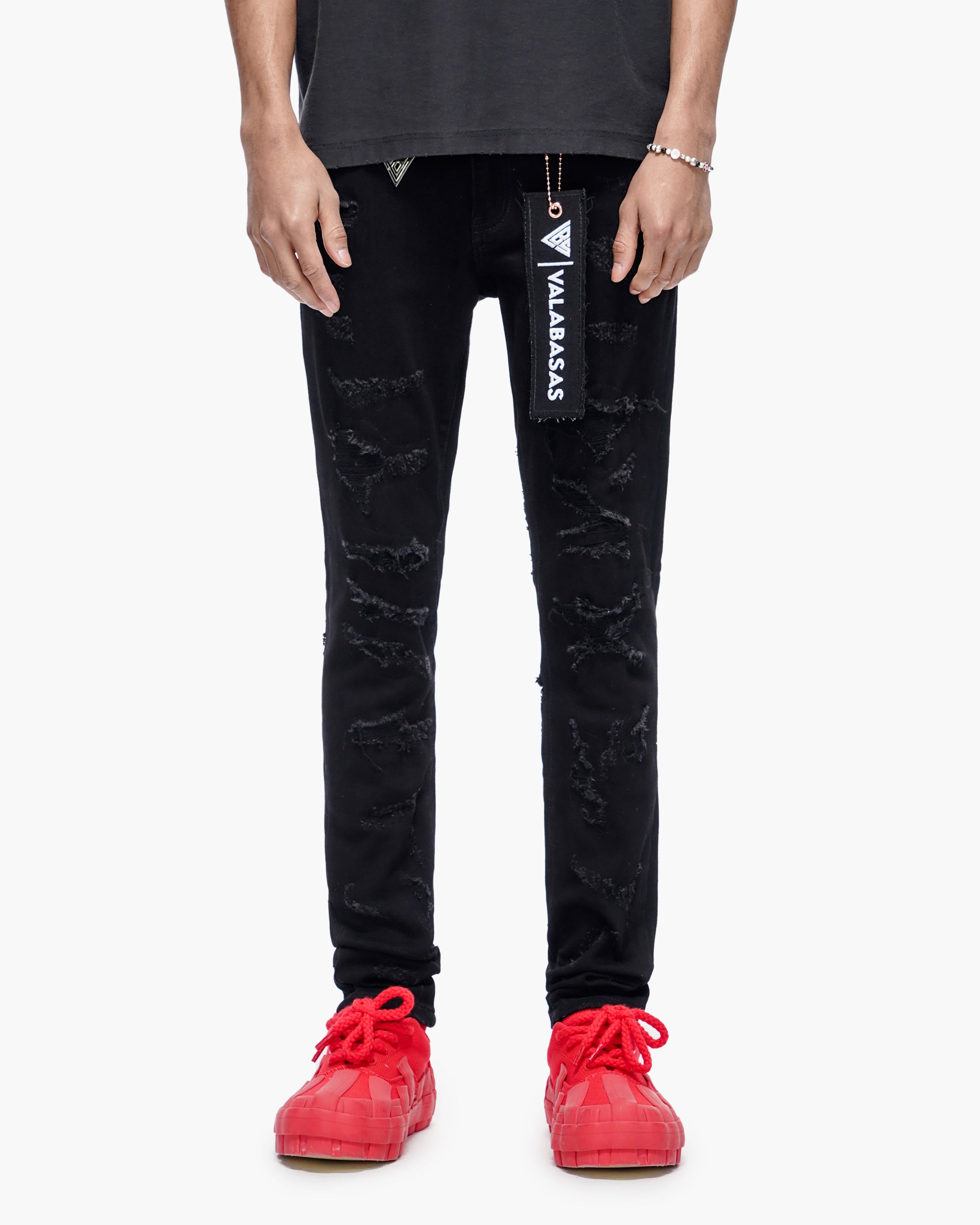 Valabasas Edge Jet Skinny Jeans