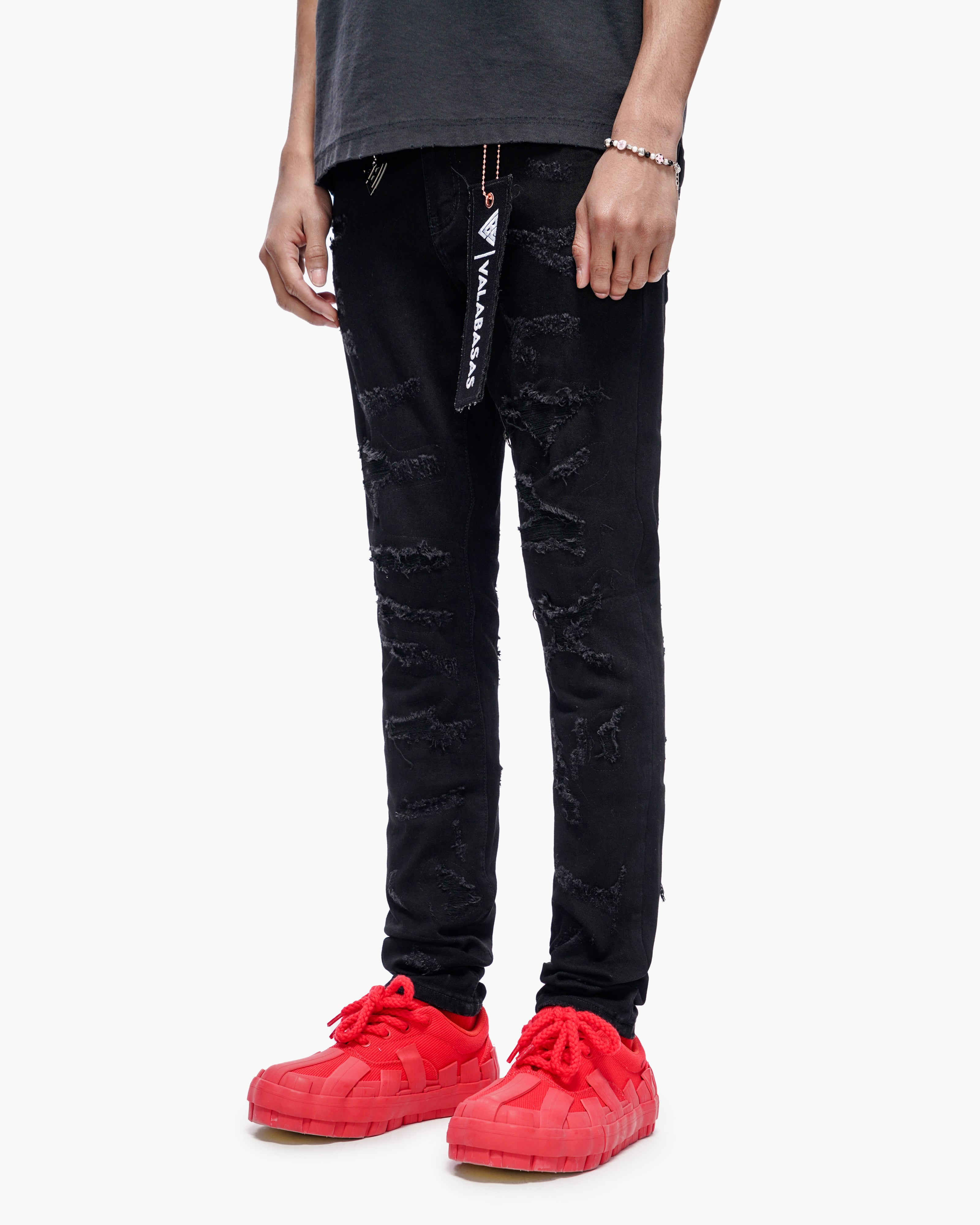 Valabasas Edge Jet Skinny Jeans