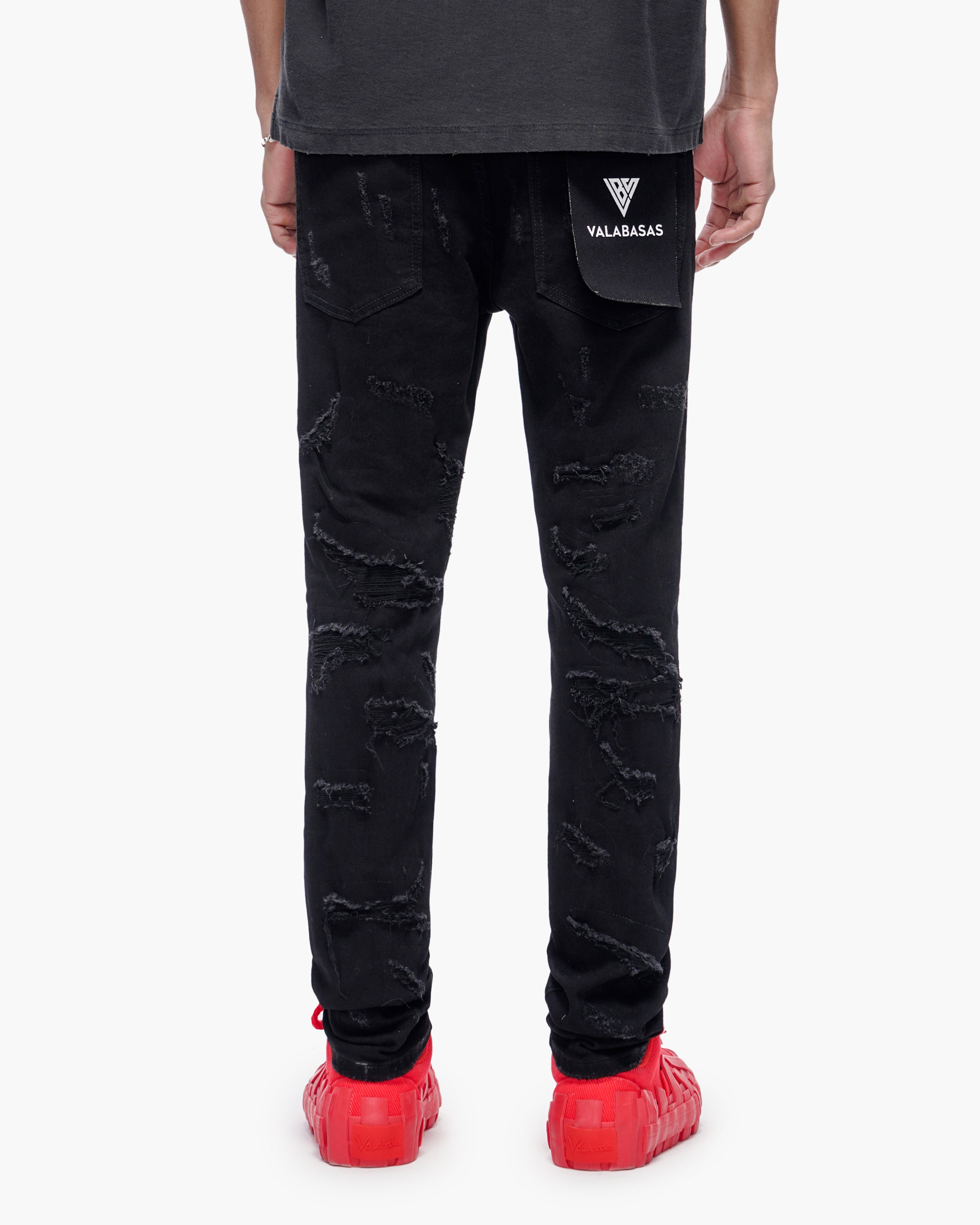 Valabasas Edge Jet Skinny Jeans