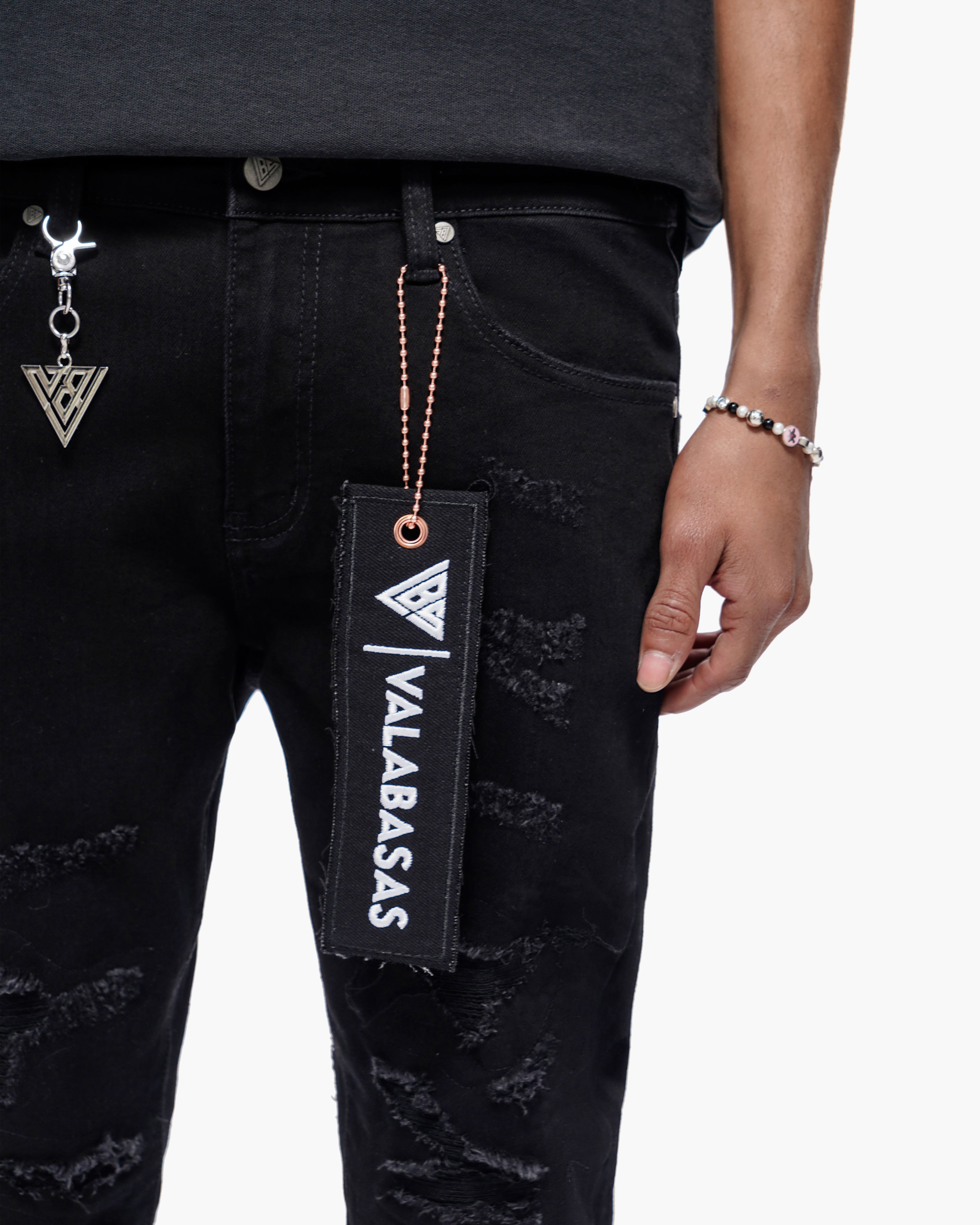 Valabasas Edge Jet Skinny Jeans