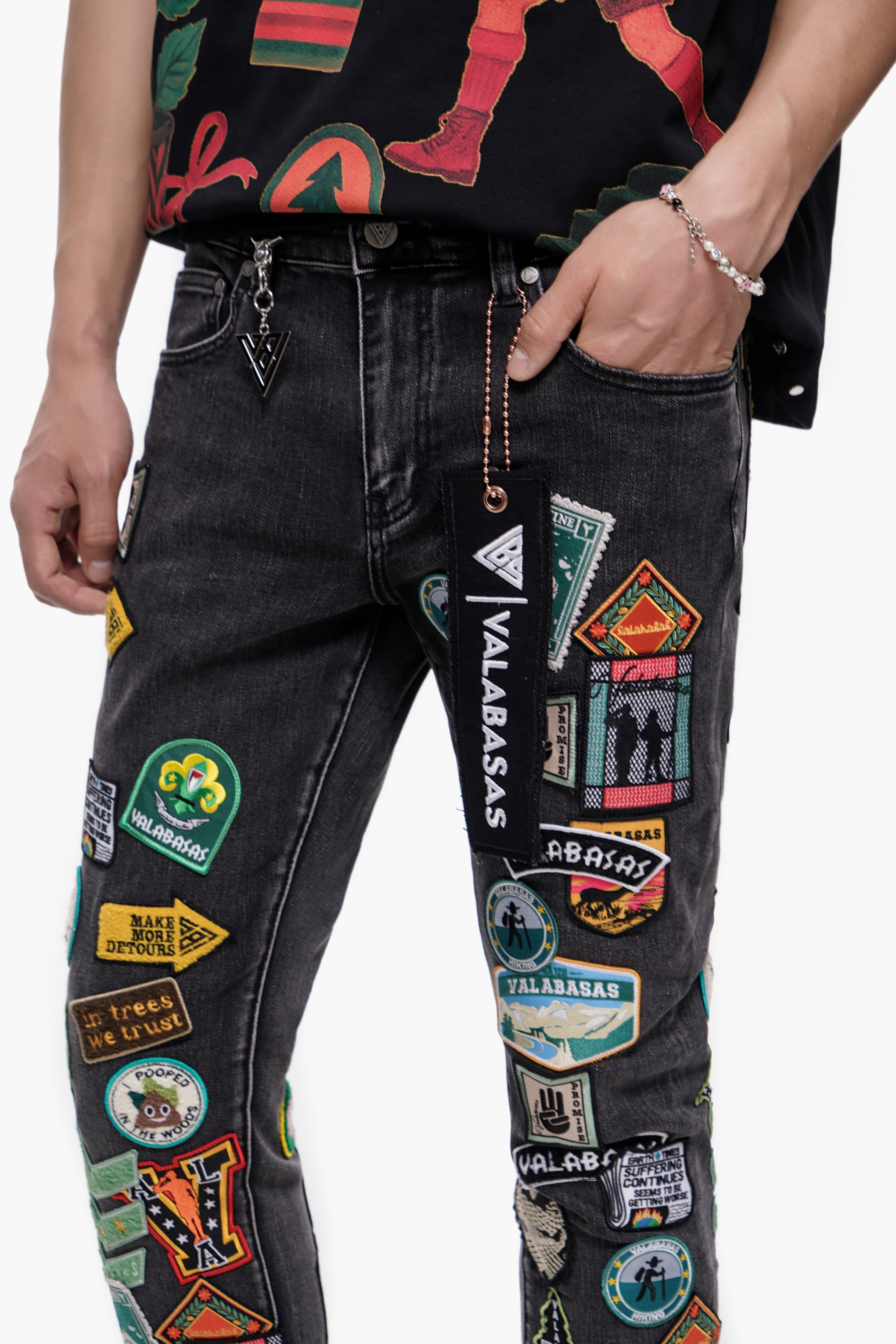 VALABASAS Axis Stacked Jean