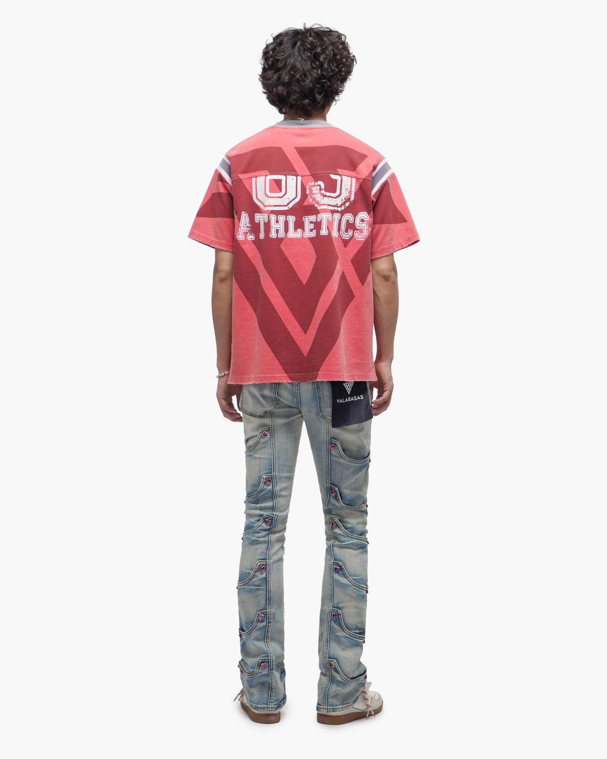 Valabasas Star Jeans - Stacked Light Blue Wash