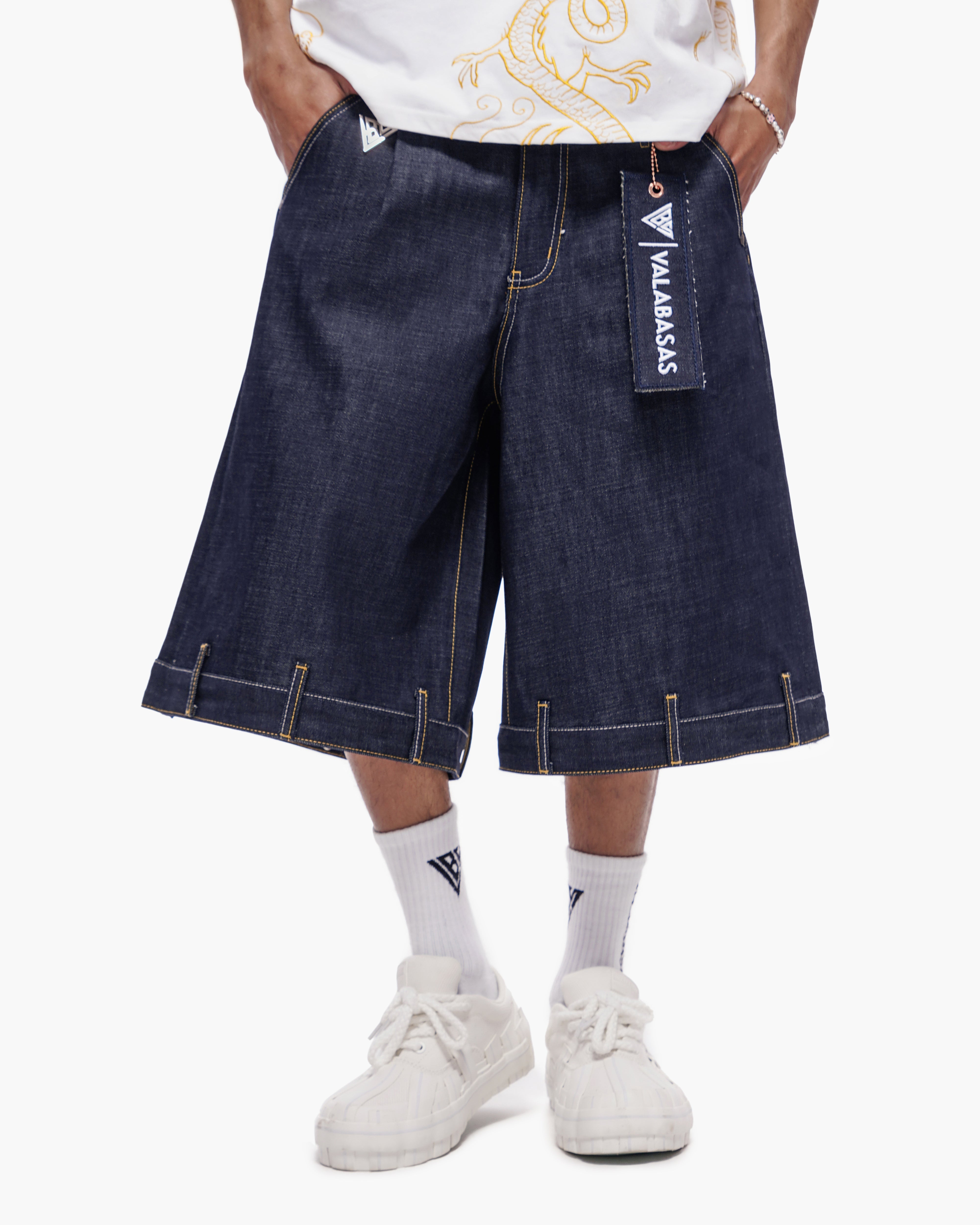 Valabasas Tora Denim Shorts - Baggy Fit