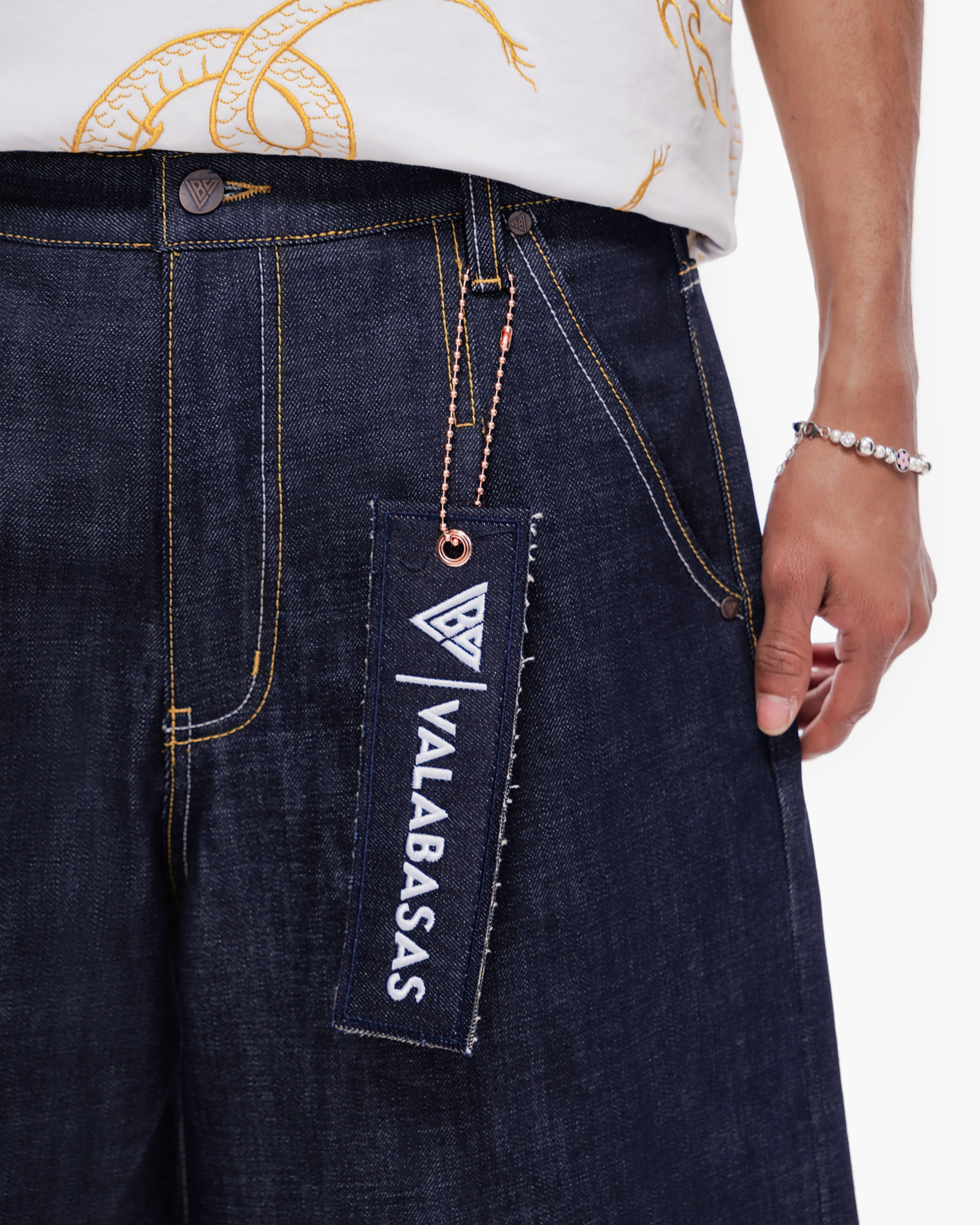 Valabasas Tora Denim Shorts - Baggy Fit