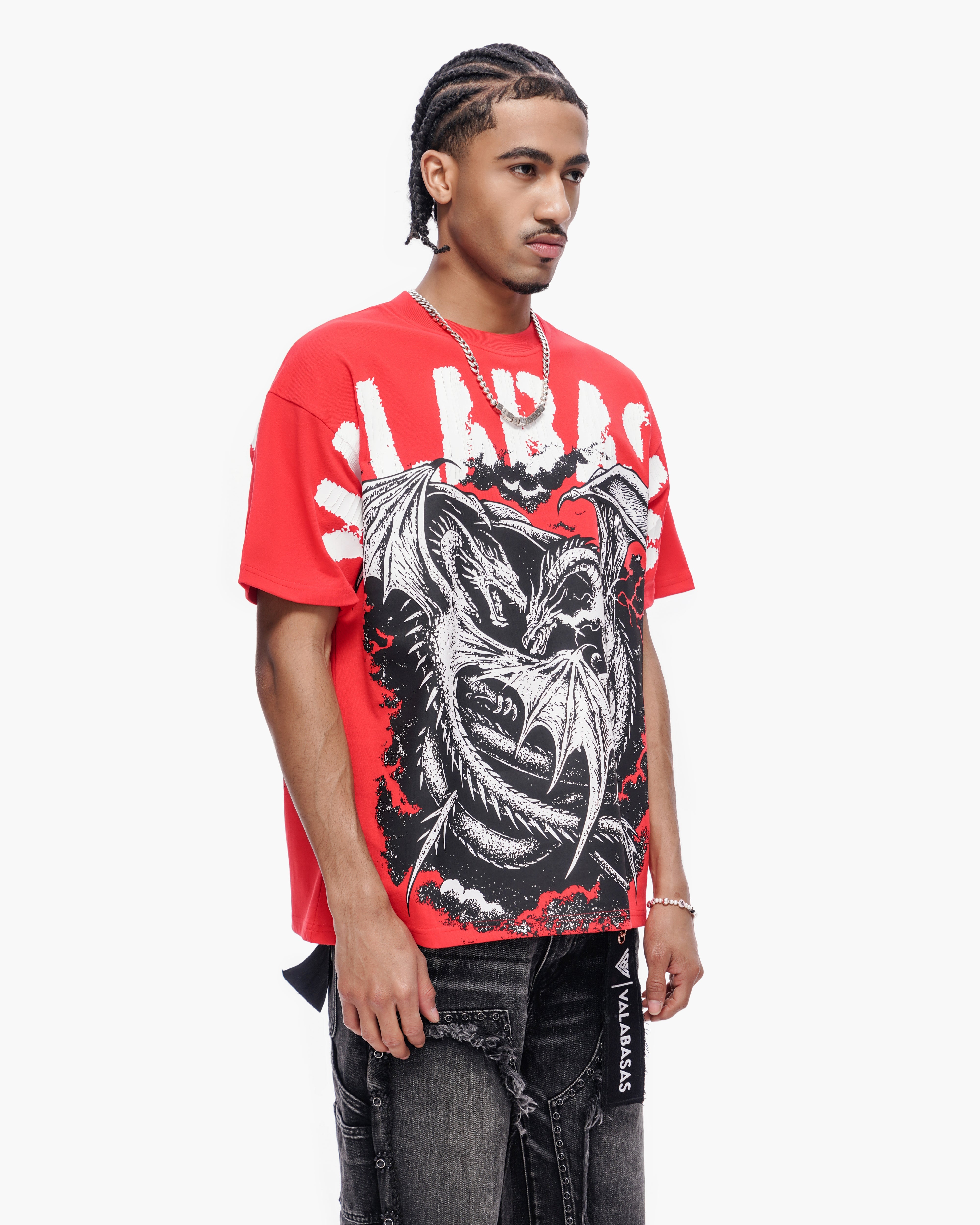 Valabasas Dragon Tee - Oversized Fit
