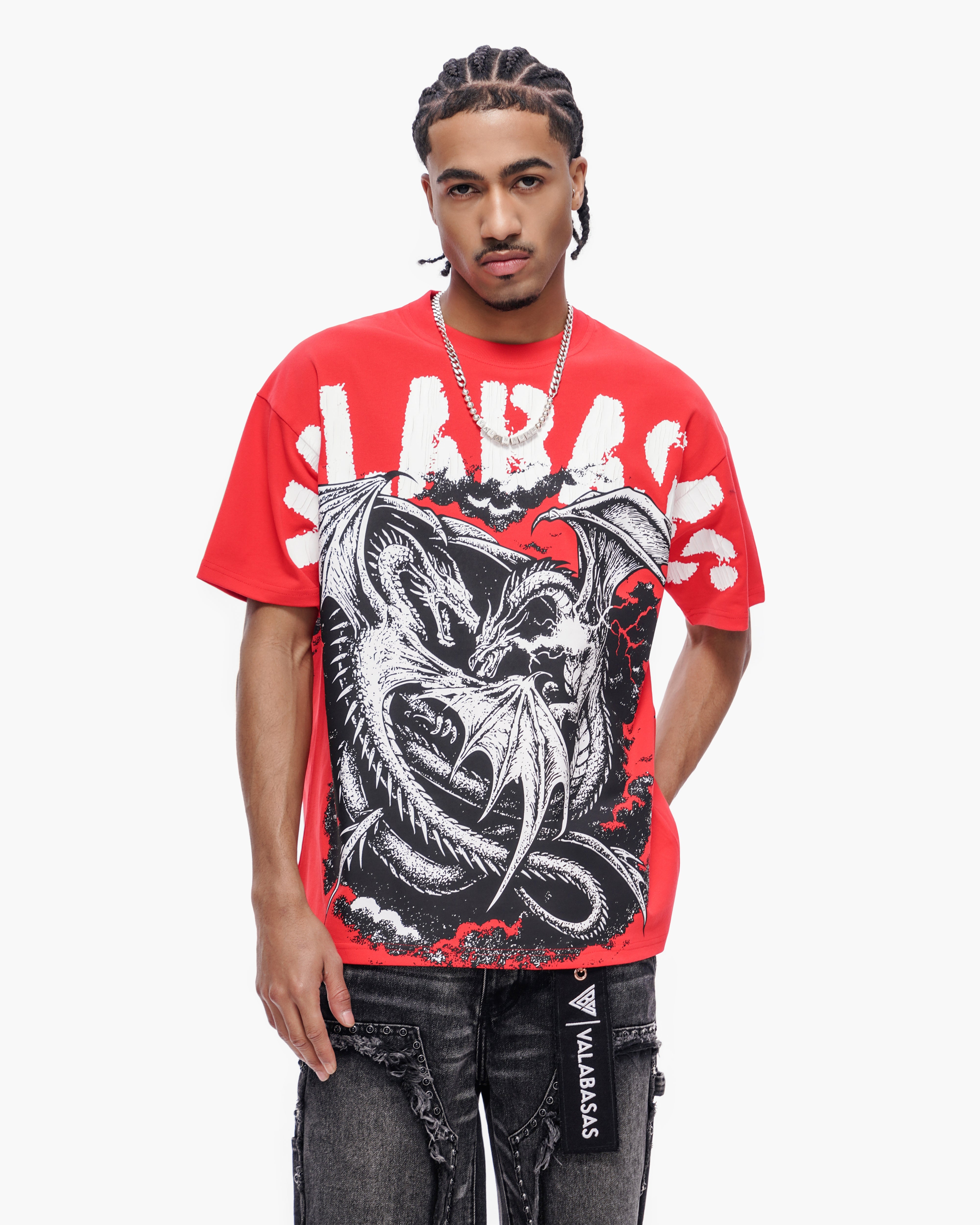 Valabasas Dragon Tee - Oversized Fit