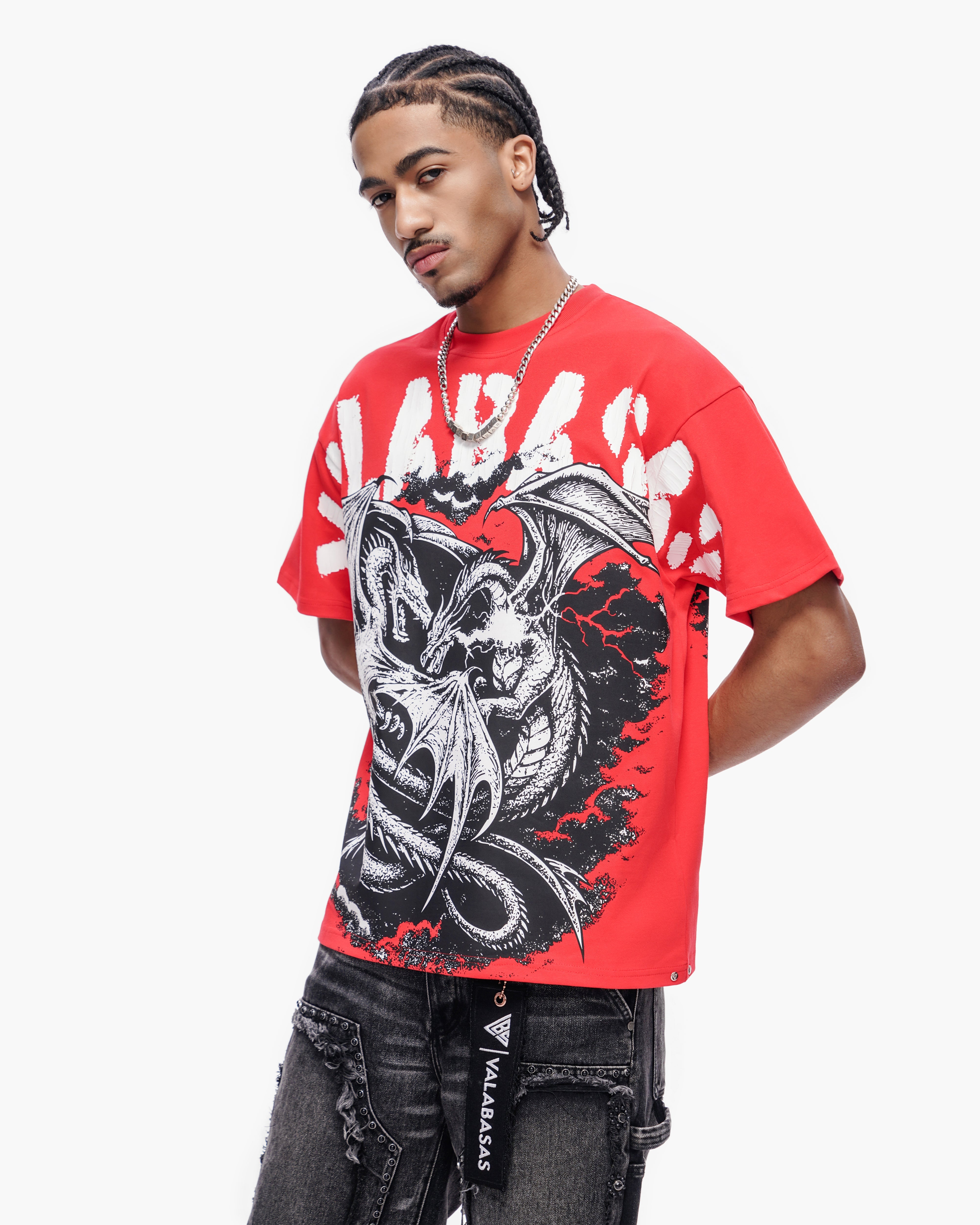 Valabasas Dragon Tee - Oversized Fit