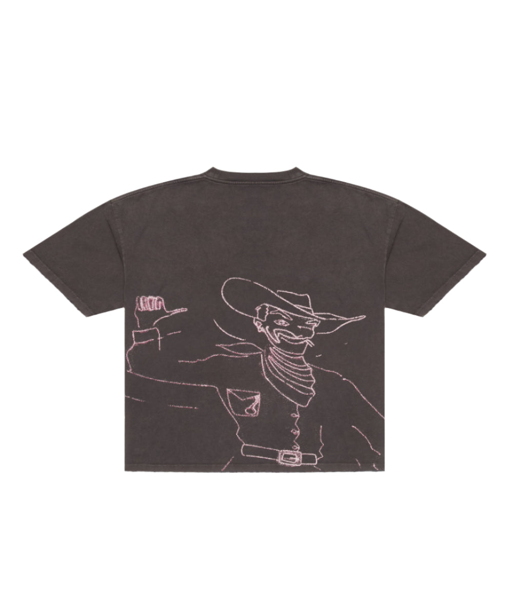 Valabasas "Howdy" T-Shirt - Washed Black