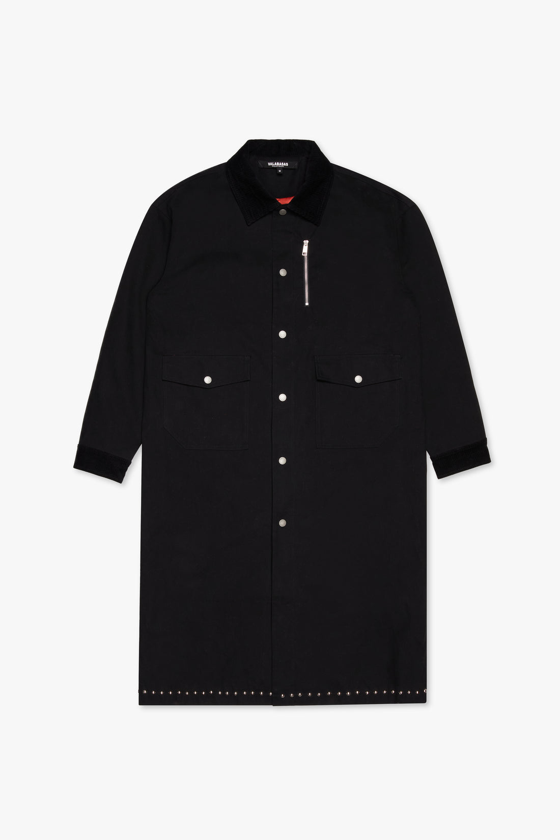 Valabasas "Duster" Trench Coat - Patterned Design