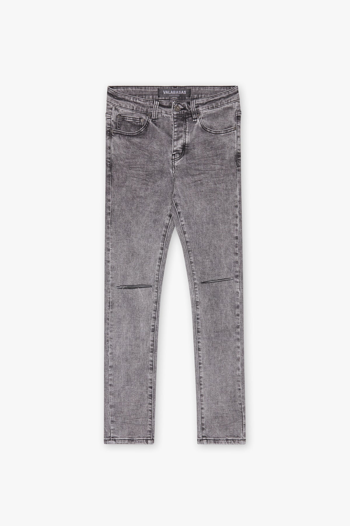 VALABASAS JEANS "MR.CLEAN 2.0" LIGHT GREY WASHED