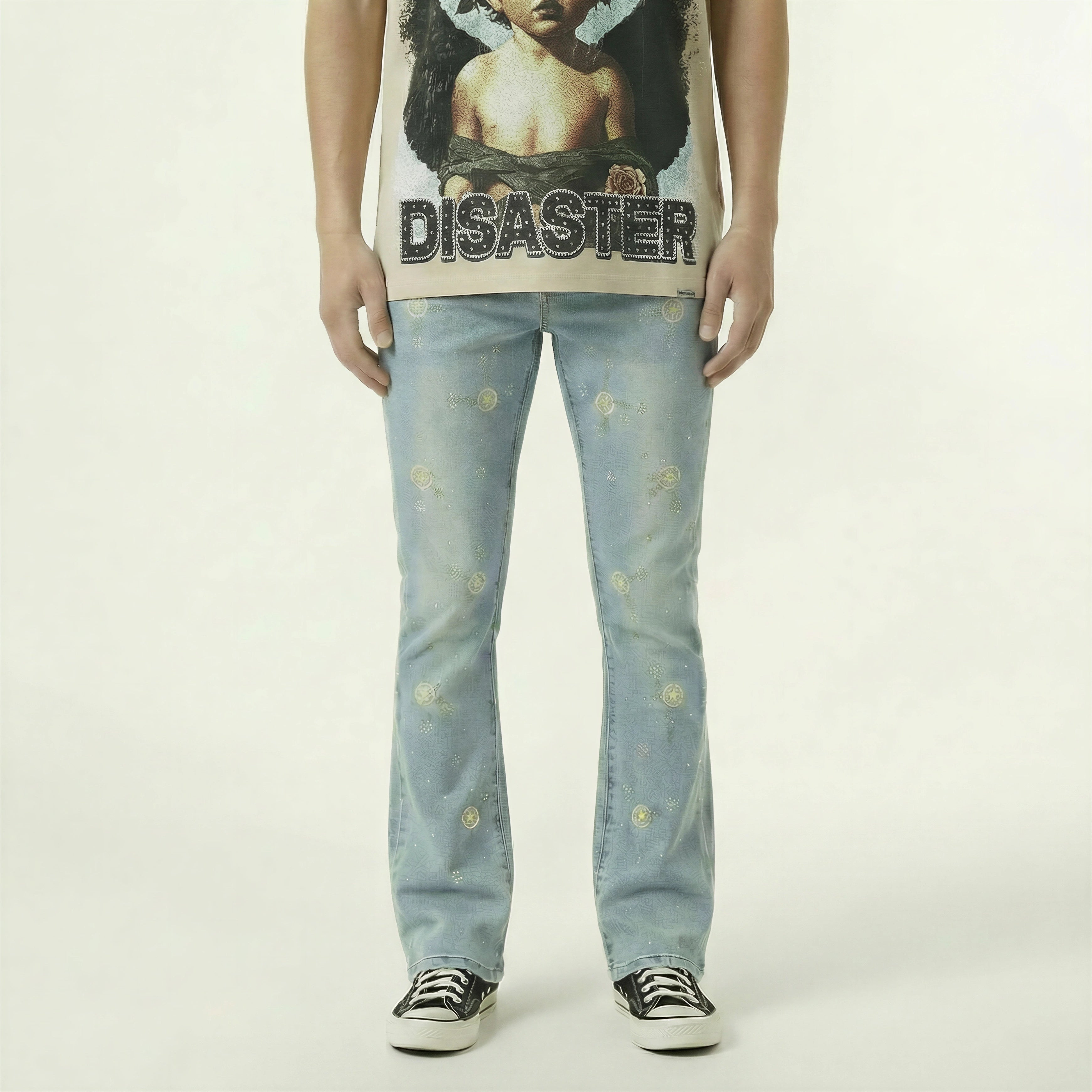 Red Poppy Jeans - Light Wash