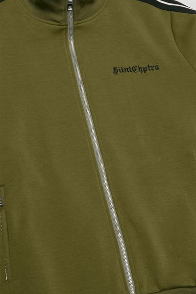 Silnt Chptrs "Track" Jacket - Striped Sleeves