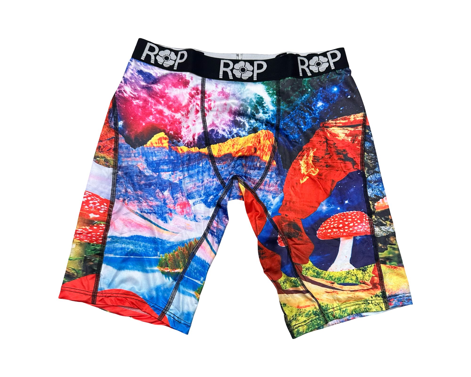 Red Poppy Mushroom Underwear - Graphic