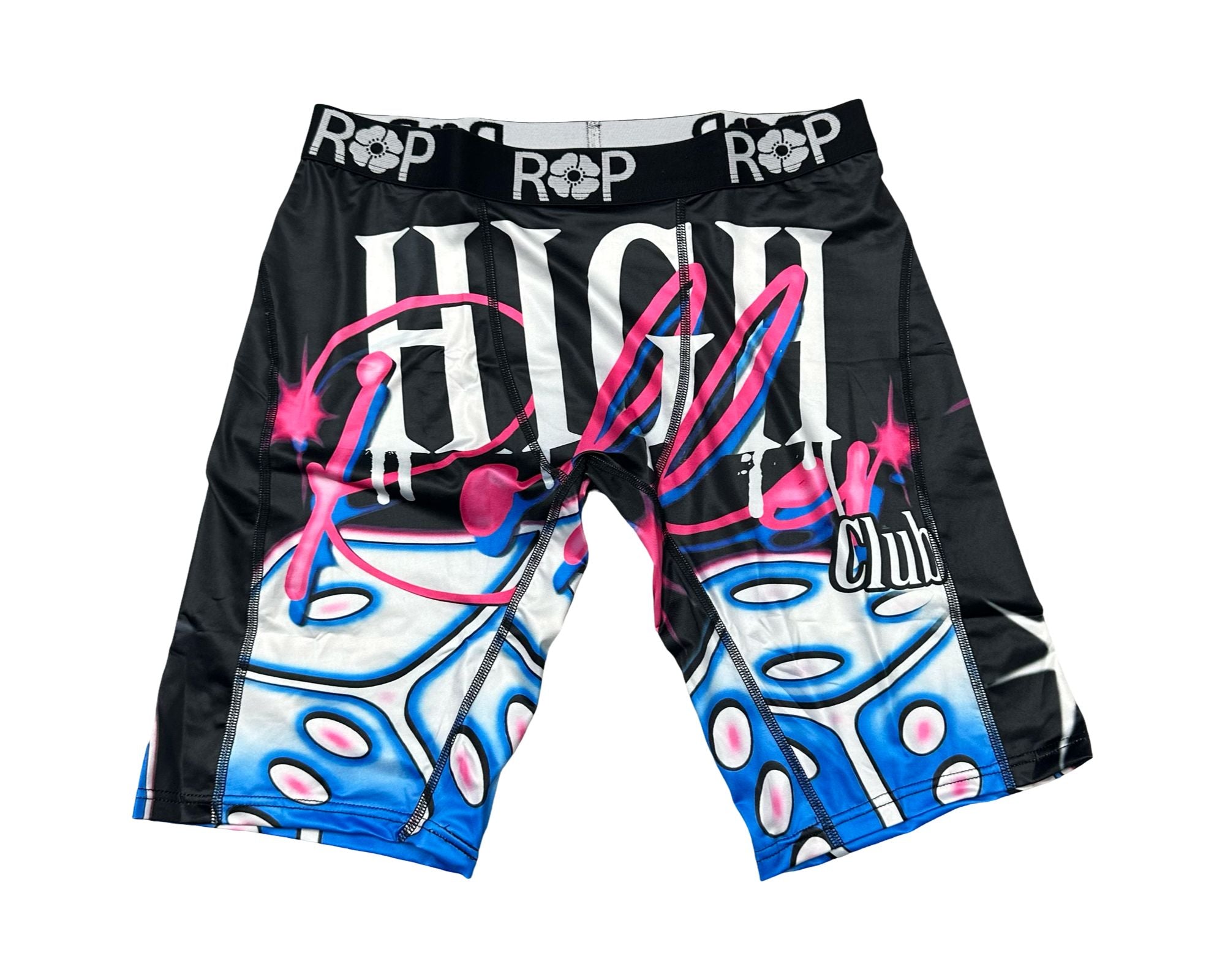 Red Poppy High Roller Shorts - Graphic
