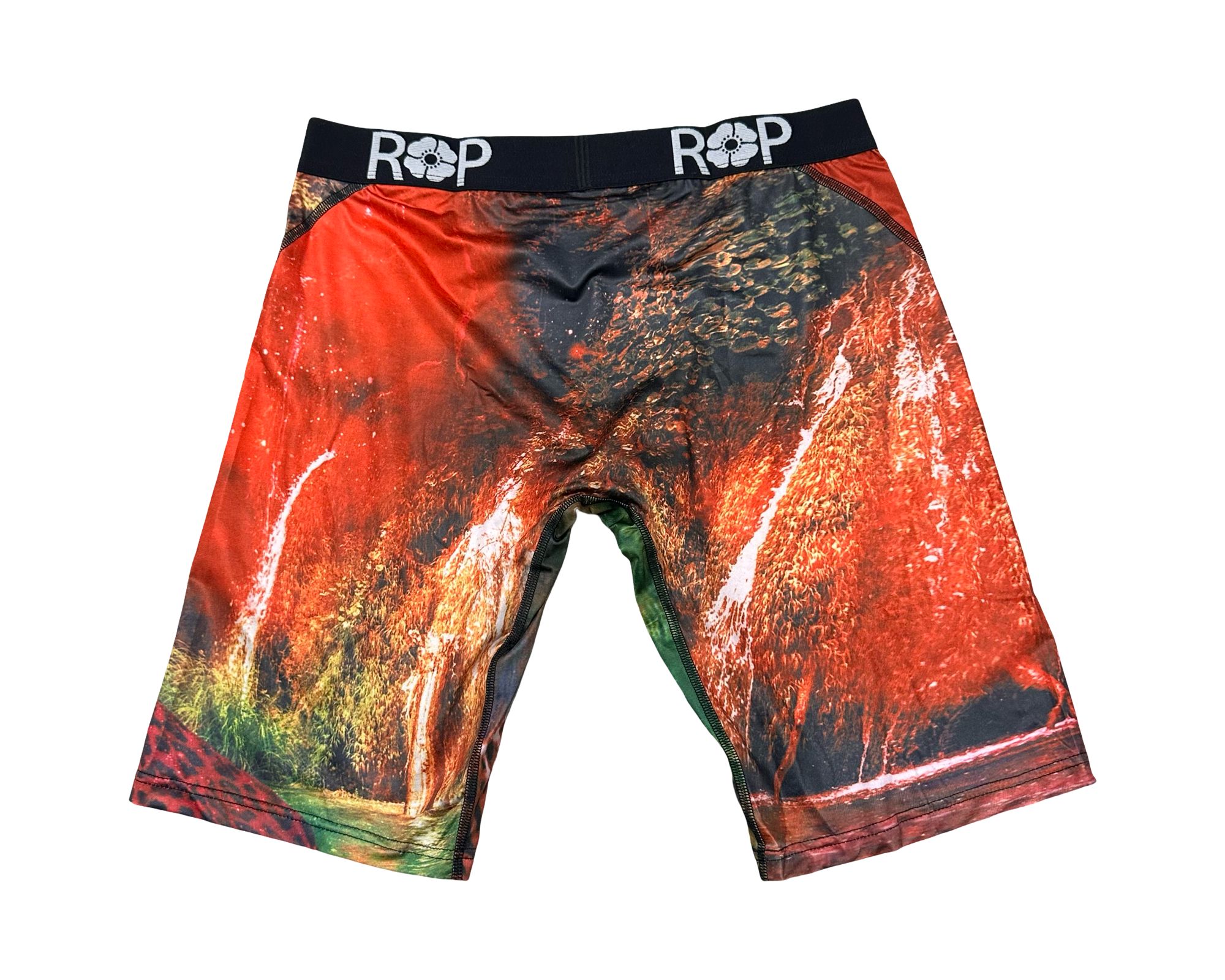 Red Poppy Jungle Underwear - Graphic