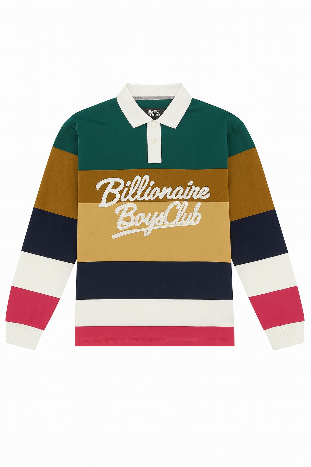 Billionaire Boys Club Bb Rugby Jersey Ls Knit Men's Shirt - Multicolor