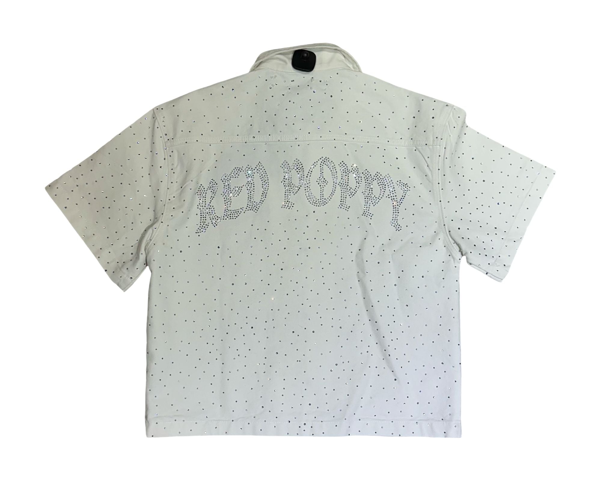 Red Poppy Cropped Fit Shirt